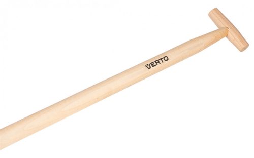 Ásó, fa nyéllel, t markolattal