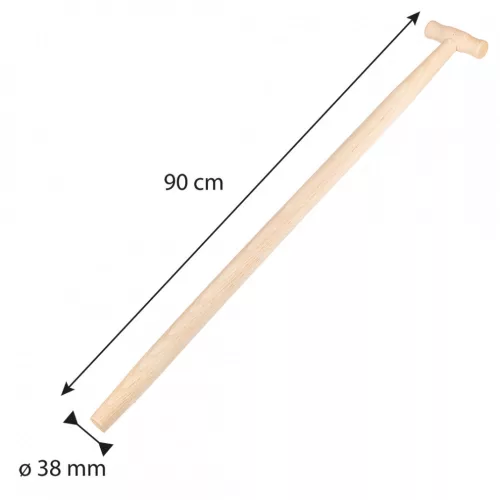 Ásónyél, bükkfa, t fogantyús, 38mm/90cm