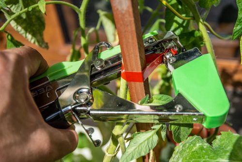 Kézi növénykötöző gép, 25m szalag + 200db kapocs,