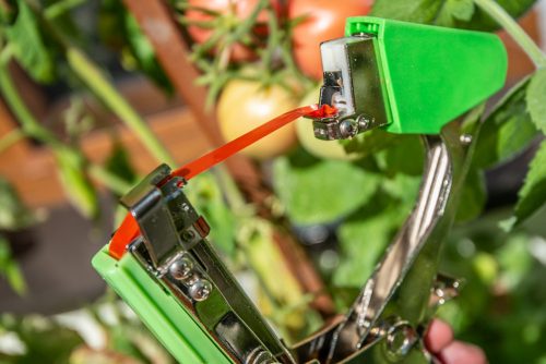 Kézi növénykötöző gép, 25m szalag + 200db kapocs,