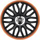 J-Tec 16" Orden Orange R Dísztárcsa garnitúra