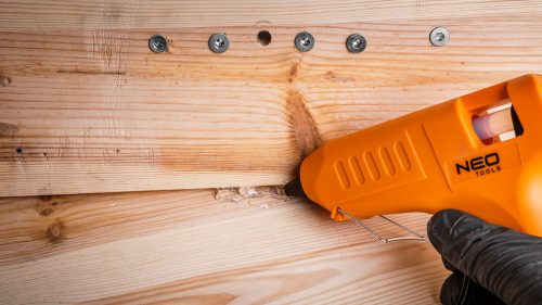 Ragasztópisztoly 11mm, 40W + 24 ragasztórúd