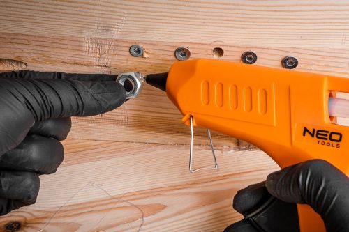 Ragasztópisztoly 11mm, 40W + 24 ragasztórúd