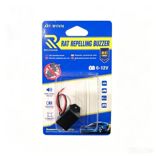Rágcsáló riasztó 6-12V 85dB 400Hz basic
