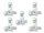 SMD-T10-3030-6SMD 10db-os 12V CANBUS