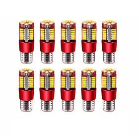    T10-3014-27SMD 10db-os T10 helyzetjelző - fehér - 12V CANBUS 