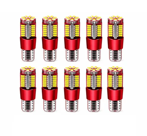  T10-3014-27SMD 10db-os T10 helyzetjelző - fehér - 12V CANBUS 