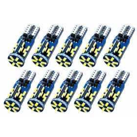    SMD-T10-4014-30 T10-4014-30SMD   - 10db-os T10 helyzetjelző CANBUS - 12V-24V