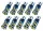  SMD-T10-4014-30 T10-4014-30SMD   - 10db-os T10 helyzetjelző CANBUS - 12V-24V