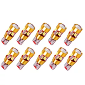 SMD-27SMD - 10db-os T10 helyzetjelző - 12V CANBUS