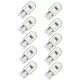 10db-os T10-COB Led - fehér - 12V