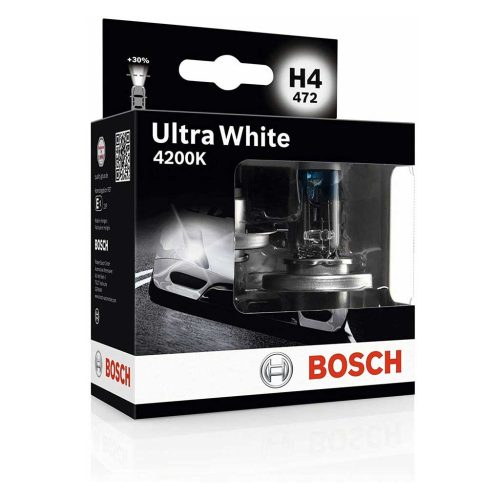 Bosch 1 987 301 181 12V 60/55W H4 P43t-38 Ultra White fényszóróizzó, 2db