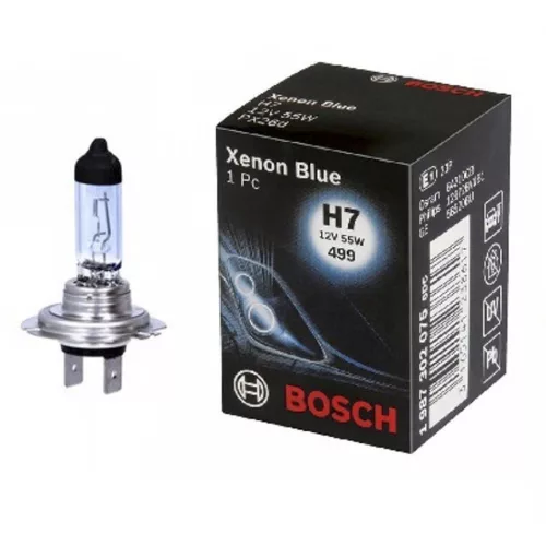 Bosch 1 987 302 075 12V 55W H7 PX26d Xenon Blue fényszóróizzó
