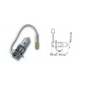 SCT Germany 202334 24V 70W H3 PK22s White fényszóróizzó