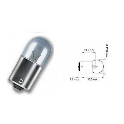 SCT Germany 202365 24V 10W R10W BA15s izzó