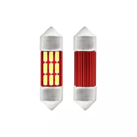   SMD-XM0029 31MM-9SMD Szofita Led Canbus hűtőbordás 12V - polaritás nélkül