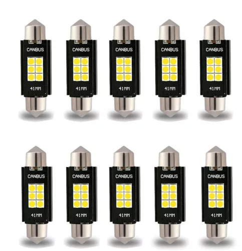  RSJ-306SMD-41 - 10db-os 41MM-3030-6SMD Szofita - CANBUS - 12-24V Hűtőbordákkal