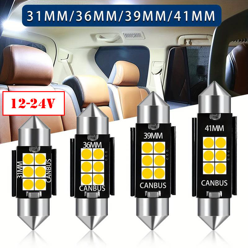 SMD-ROOF-3030-36-2 - 2db-os 36MM-3030-6SMD Szofita - CANBUS