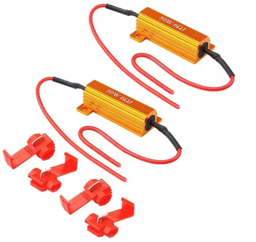  CANBUS LED ellenállás 50W 6 Ohm - PÁRBAN