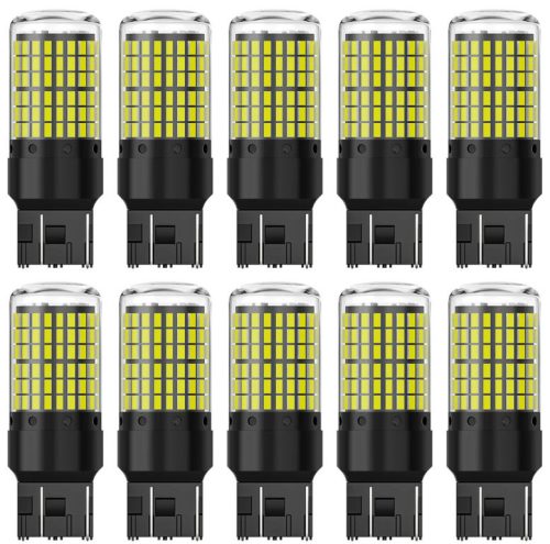 22018 7443-144SMD T20 W21/5W - fehér - 12-48V CANBUS 10db-os