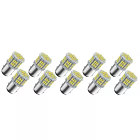  SMD-S25-3054SMD - 10db-os 21/5W 1157-54SMD - fehér - 12V