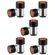  5 X Villog  SMD-1157-9SMD 21/5W - piros -STROBE- 12V