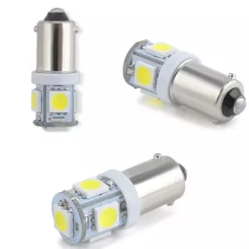 2db-os ba9S(bajonett) CANBUS LED COB - fehér - 24V
