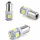2db-os ba9S(bajonett) CANBUS LED COB - fehér - 24V