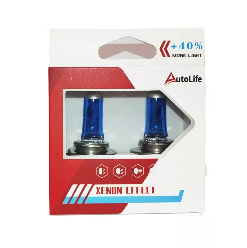 28027 +40% emelt fényerővel 2 DB-os H4 Fehér izzó - 100W 12V