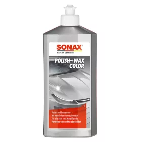 SONAX 296300 Polish + Wax Color, polírozó, ezüst, 500 ml