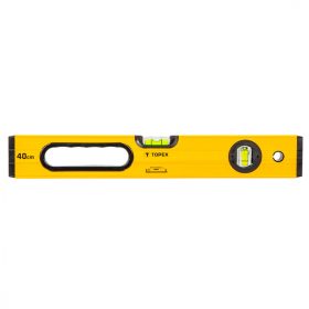 Vízmérték, alumínium, 40cm, 2 libella, 600-as típus