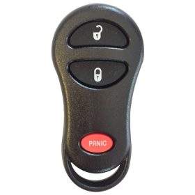   Chrysler, Dodge, Jeep, 3 (2+1 pánik gomb) gombos távirányító ház
