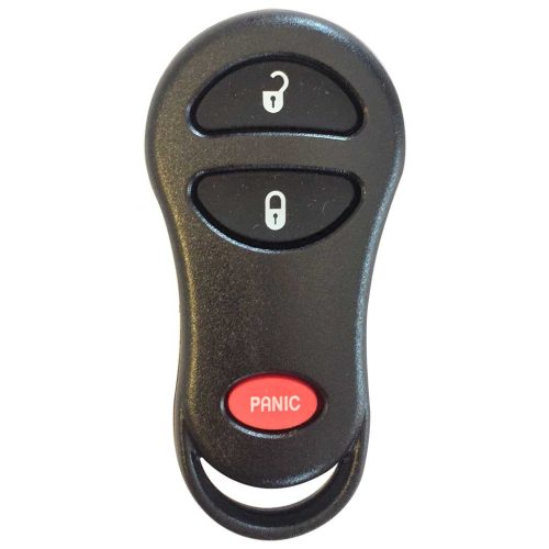 Chrysler, Dodge, Jeep, 3 (2+1 pánik gomb) gombos távirányító ház