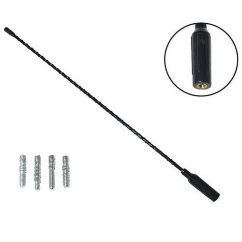 Antenna szár, 40cm, 4 adapterrel