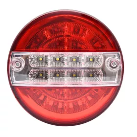   31041 Hátsó Kerek LED lámpa - 3 funkciós - 12-24V - 140mm