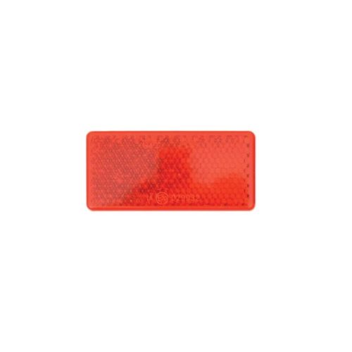 Prizma öntapadós 96x46mm piros