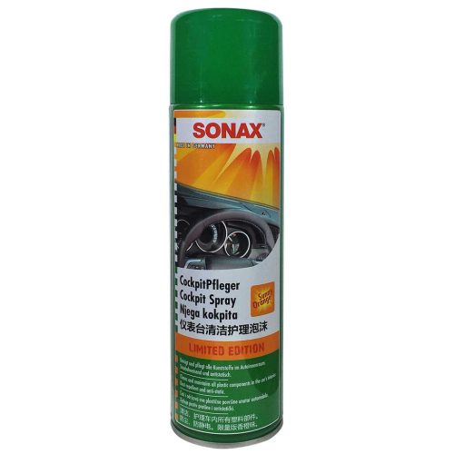 SONAX 345400 CockpitFleger, műszerfal ápoló spray, nyári narancs, 500 ml