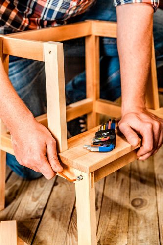 Imbuszkulcskészlet 9db,színes