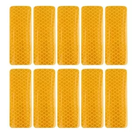   10DB-os Fényvisszaverő csík narancssárga  A36138 30cm x 5cm