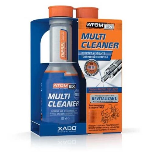 Xado 40113 Atomex Multi Cleaner motortisztító adalék dízelmotorokhoz, 250ml