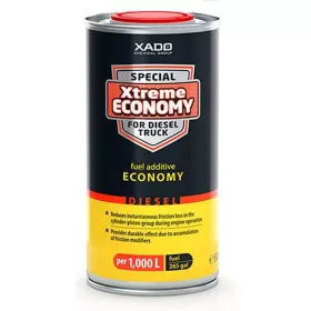   XADO 40278 Xtreme Economy üzemanyag adalék teherautó- és traktormotorokhoz, 500ml