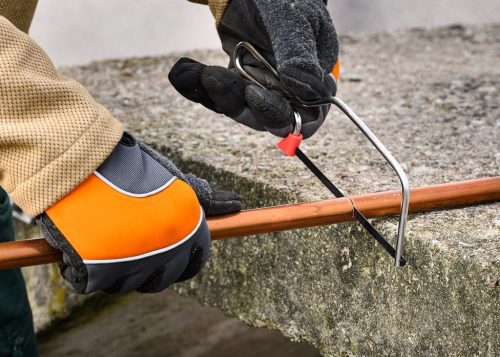 Fémfűrész, 150mm, fém keret, szénacél lap