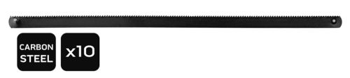 Fémfűrészlap, 150mm, szénacél, 10db