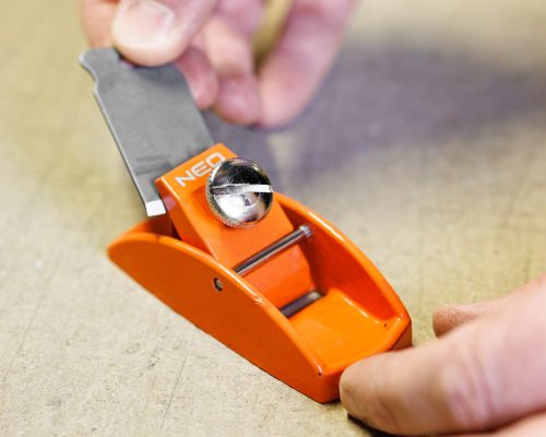 Kézi gyalu, fémházas, fához, 89x35mm