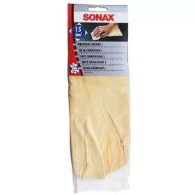   SONAX 416300 Premium Leather, prémium szarvasbőr kendő, 1 db