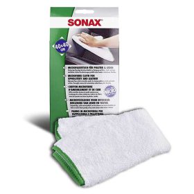   SONAX 416800 Microfaser Tüch für Polster und Leder, mikroszálas törlőkendő kárpitra és bőrre, 40x40cm