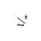 Antenna teleszkópos 94cm króm