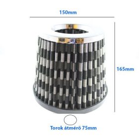   LG-MT2501C Direkt szűrő / Sport levegőszűrő karbon mintás