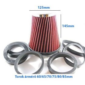 Direkt szűrő / Sport levegőszűrő piros LG-MT2512R