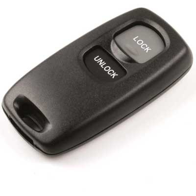 Mazda 2, 3, 6, 323, 626, 2 gombos távirányító ház